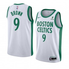 Boston Celtics Moses Brown City Edition Swingman Jersey White