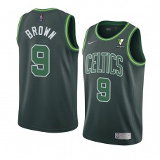 Boston Celtics Moses Brown Earned Edition Swingman Jersey Green