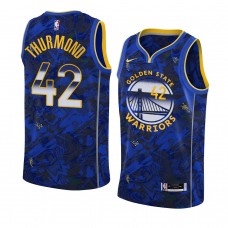 Golden State Warriors Nathaniel Thurmond Select Series Camo Jersey Royal