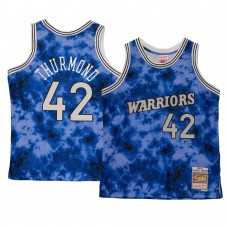 Golden State Warriors Nathaniel Thurmond Galaxy Hardwood Classics Jersey Blue