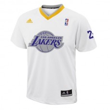 Los Angeles Lakers #24 Kobe Bryant Christmas Day Big Logo Swingman Jersey