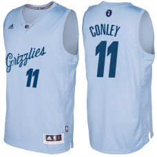 NBA 2016-17 Christmas Day Memphis Grizzlies #11 Mike Conley Light Blue Swingman Jersey