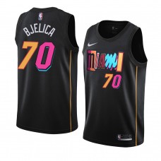 Miami Heat Nemanja Bjelica City Edition Swingman Jersey Black