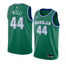 Dallas Mavericks Nicolo Melli Hardwood Classics Swingman Jersey Green