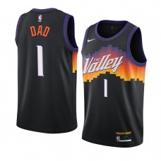 Phoenix Suns 2021 Fathers Day No.1 Dad Jersey Black