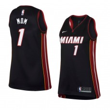 Miami Heat Women 2021 Mothers Day NO.1 Mom Jersey Black