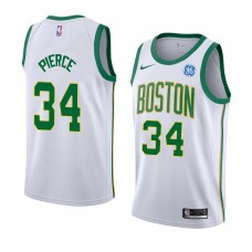 Boston Celtics Paul Pierce City Edition Swingman Jersey White