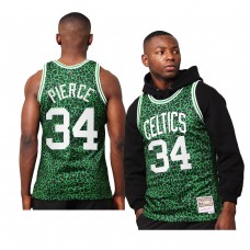 Boston Celtics Paul Pierce Wild Life HWC Swingman Jersey Green