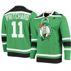 Boston Celtics Payton Pritchard Pointman Hockey Fashion Jersey Green