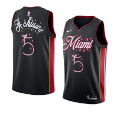 Precious Achiuwa Miami Heat 2020 Christmas Night Special Edition Jersey Black