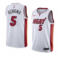 Precious Achiuwa Miami Heat Association 2020 NBA Draft Jersey 2020-21 White