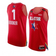 Phoenix Suns Devin Booker Red 2020 All-Star Authentic Jersey Respect Kobe