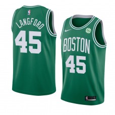 Boston Celtics Romeo Langford Green Jersey - Icon Edition