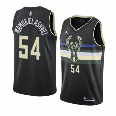 Bucks Sandro Mamukelashvili Men's Statement Edition Jersey Black