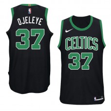 men's Boston Celtics #37 Semi Ojeleye black nike Swingman 2017-2018 Jersey