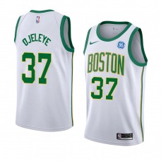 Boston Celtics Semi Ojeleye City Edition Swingman Jersey White