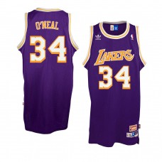 Shaquille O'Neal Los Angeles Lakers Throwback Jersey Purple