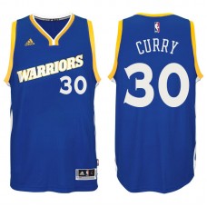 Golden State Warriors# 30 Stephen Curry 2016-17 Blue Crossover Jersey