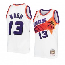 Phoenix Suns #13 Steve Nash 1996-1997 Hardwood Classics Authentic Jersey White