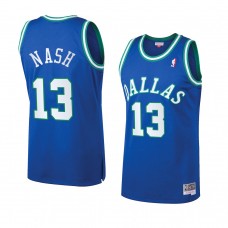 Steve Nash Dallas Mavericks Heritage Classic Jersey Blue