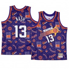 Phoenix Suns Steve Nash Purple Tear Up Pack Jersey