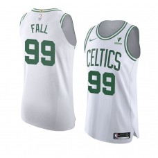 Tacko Fall Boston Celtics Association Authentic Vistaprint Patch Jersey 2020-21 White