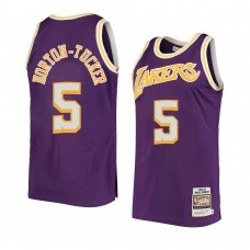 Talen Horton-Tucker Los Angeles Lakers 1984 Hardwood Classics Authentic Jersey Mitchell & Ness 1984 Purple