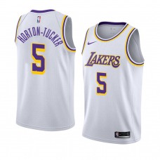 Los Angeles Lakers Talen Horton-Tucker White Swingman Jersey Association Edition