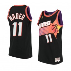 Phoenix Suns Abdel Nader Black Hardwood Classics Jersey Throwback 90s