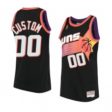 Phoenix Suns Custom Black Hardwood Classics Jersey Throwback 90s