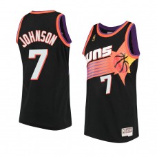 Phoenix Suns Kevin Johnson Black Hardwood Classics Jersey Throwback 90s