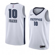 Memphis Grizzlies Tim Frazier White Association Edition Jersey