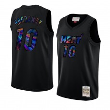 Miami Heat Tim Hardaway Hardwood Classics Holographic Jersey Black