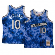 Golden State Warriors Tim Hardaway Galaxy Hardwood Classics Jersey Blue