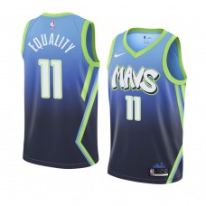 Tim Hardaway Jr. Dallas Mavericks City Jersey Blue