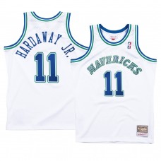 Tim Hardaway Jr. Dallas Mavericks Hardwood Classics Jersey White