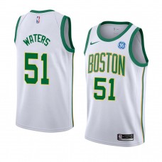 Boston Celtics Tremont Waters City Edition Swingman Jersey White