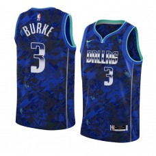 Dallas Mavericks #3 Trey Burke Select Series Camo Jersey Royal