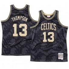 Tristan Thompson Boston Celtics Black Toile Jersey Black