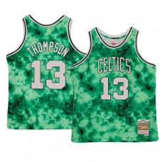 Boston Celtics Tristan Thompson Galaxy Hardwood Classics Jersey Green