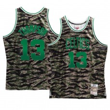 Tristan Thompson Boston Celtics Tiger Camo Jersey Green