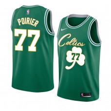 Boston Celtics Vincent Poirier Green Swingman Jersey Forever Lucky Edition