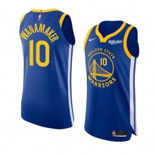 Golden State Warriors Brad Wanamaker Blue Authentic Jersey