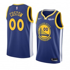 Golden State Warriors Custom Blue Icon Edition Jersey