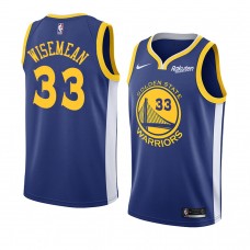 Golden State Warriors James Wiseman Blue Icon Edition Jersey