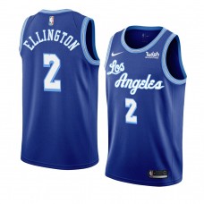 Los Angeles Lakers Wayne Ellington Hardwood Classics Jersey Blue