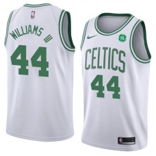 Boston Celtics #44 2018 NBA Draft First Round Pick Robert Williams III White Jersey-Association Edition- Men's