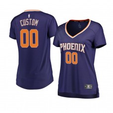 Women's Phoenix Suns Custom Fast Break Player Jersey Purple