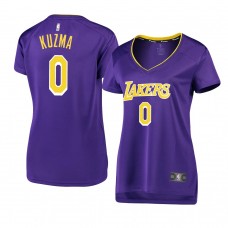 Women's Los Angeles Lakers Kyle Kuzma Fast Break Replica Jersey Purple