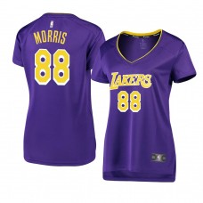 Women's Los Angeles Lakers Markieff Morris Fast Break Replica Jersey Purple